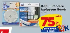 BOSS TAPE KAPI/PENCERE İZOLASYON BANDI 5 M fiyat ve kampanya bilgisi